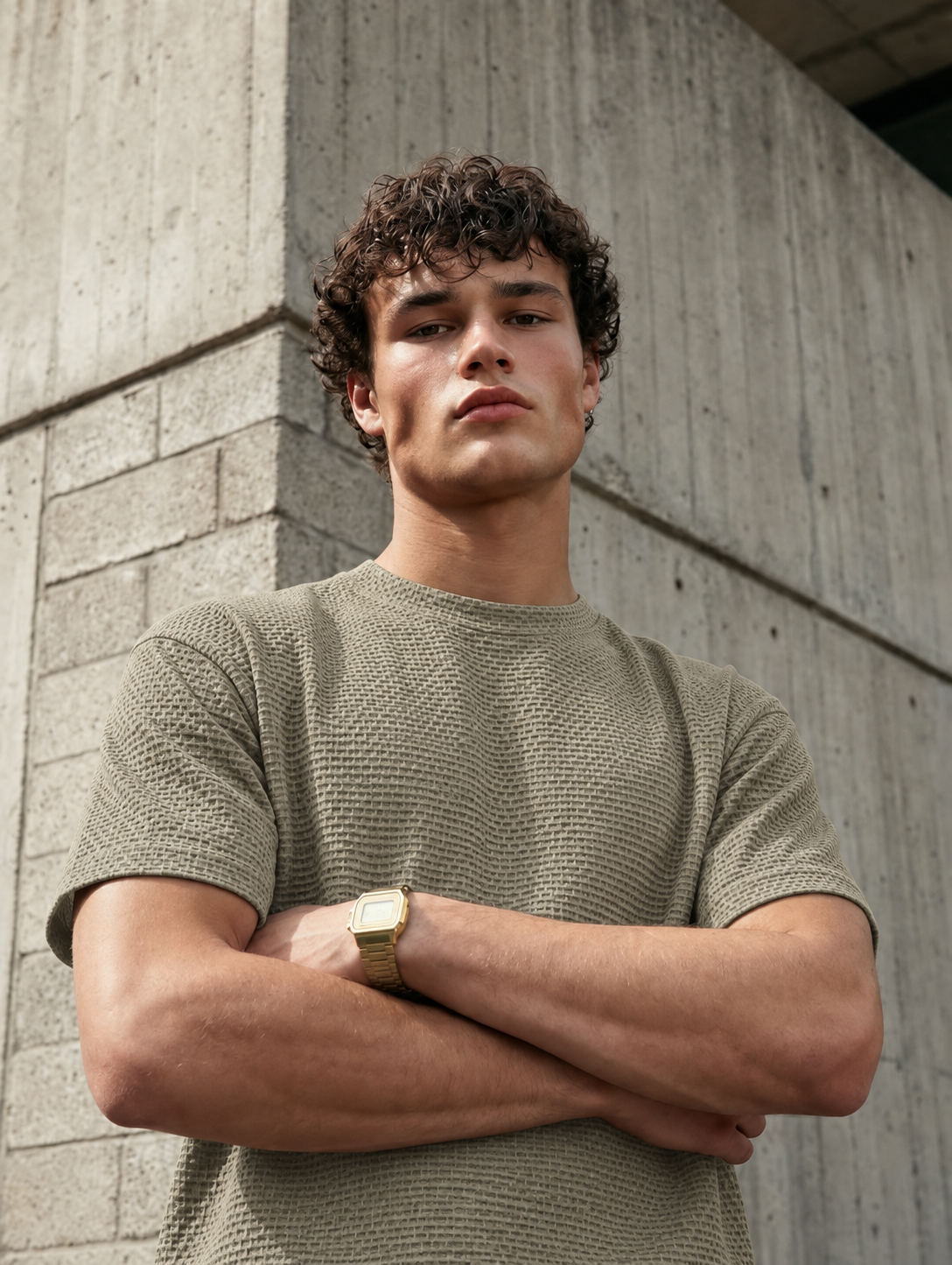 Camiseta VOLKEN TEXTURA™ — Malha Texturizada Masculina